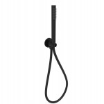Tube Round Matte Black Hand Shower Tube Round Matte Black Hand Shower